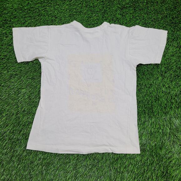 Vintage 90s Fido-Dido No-Problem Shirt Womens XS 17x22 White - Picture 3 of 13